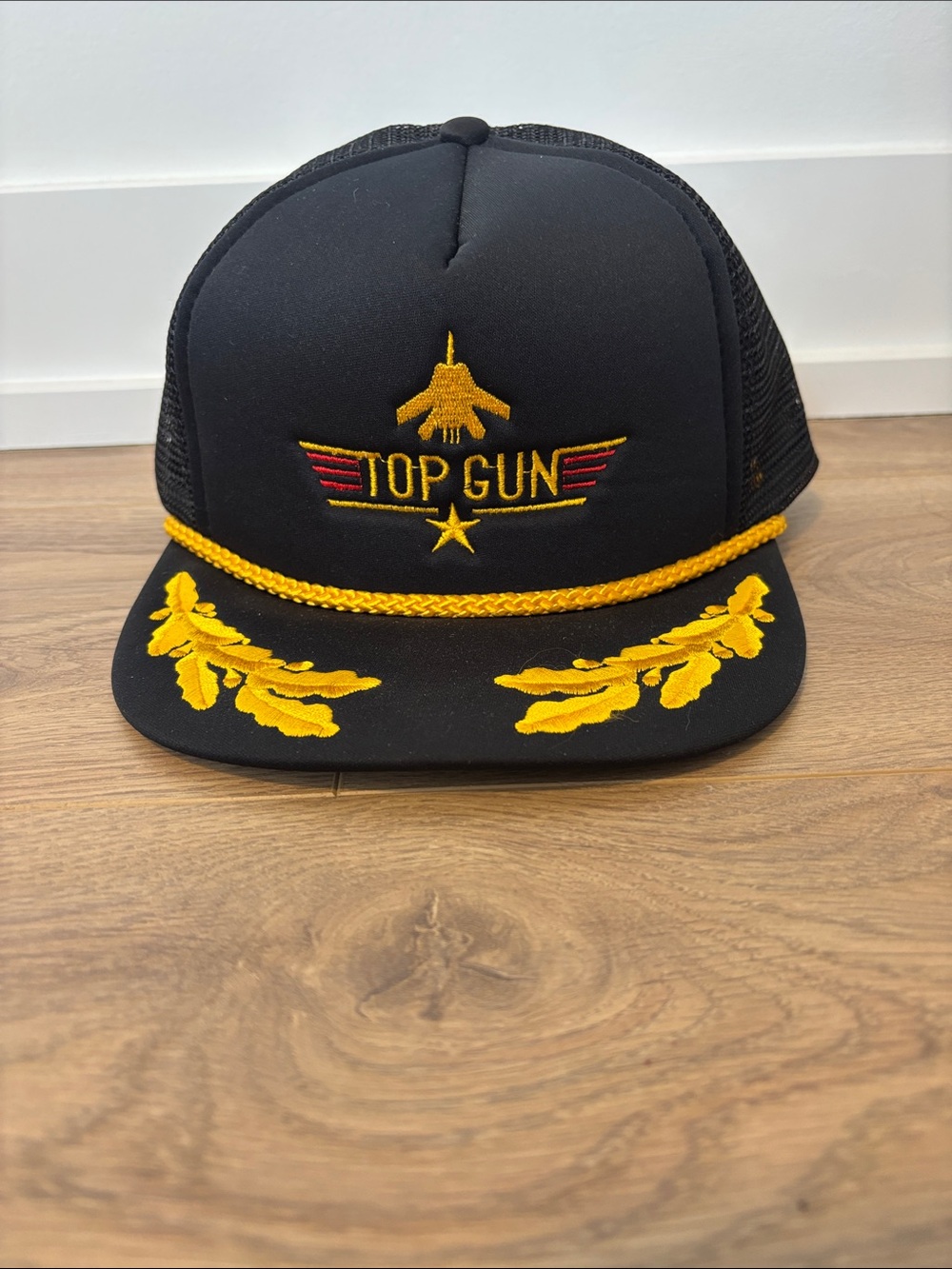 Vintage  1980s Top Gun promotional trucker cap